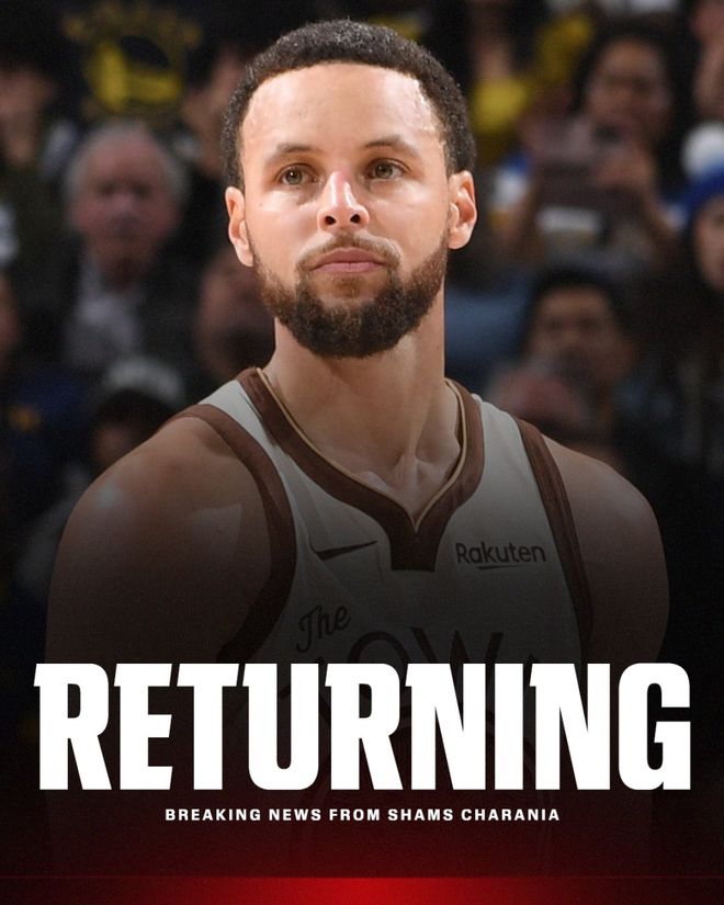 库里下周复出迎战火箭 勇士季后赛希望渺茫